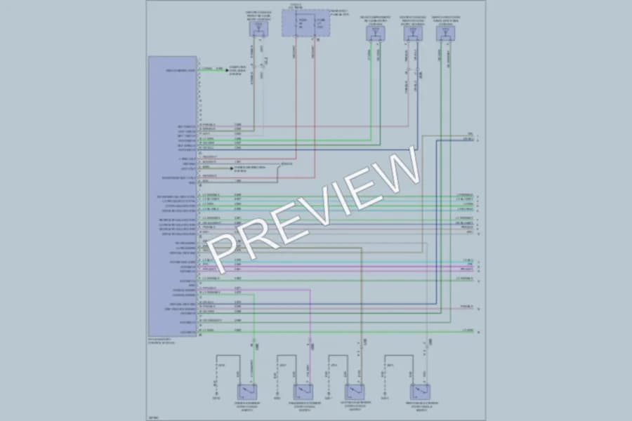 2011 Saab 94X Anti Theft Wiring Diagrams protected preview