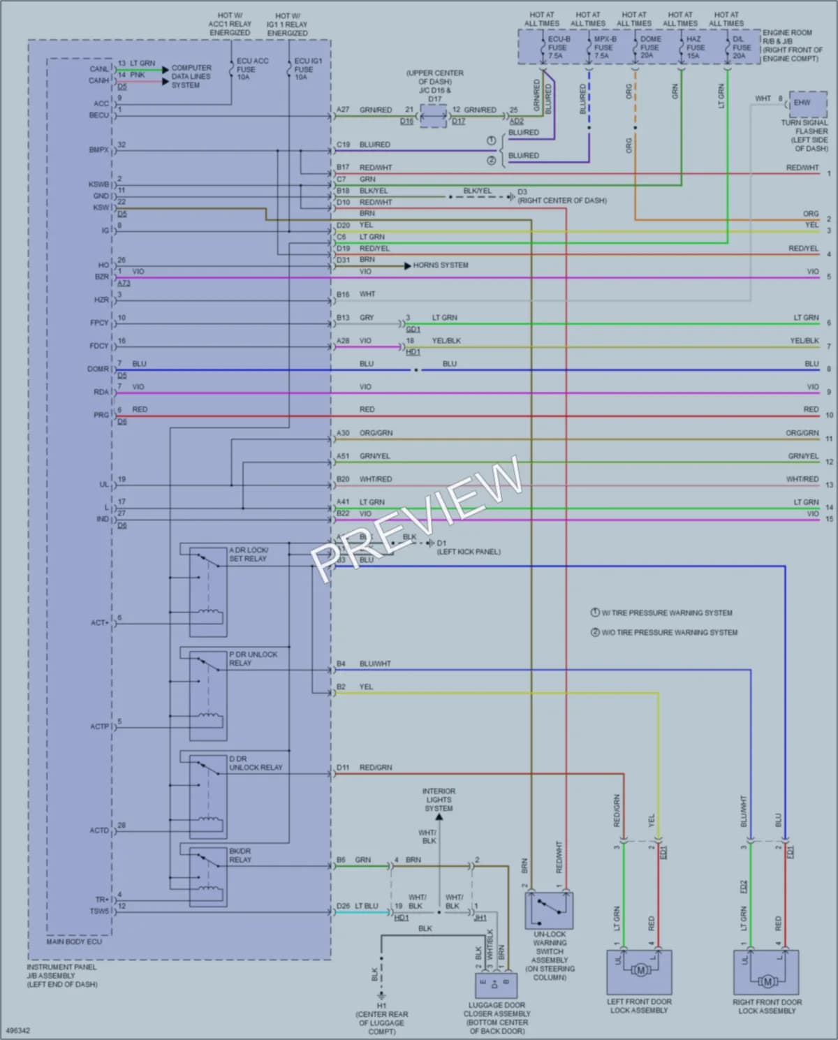 2016 Scion FRS Anti Theft Wiring Diagrams protected preview