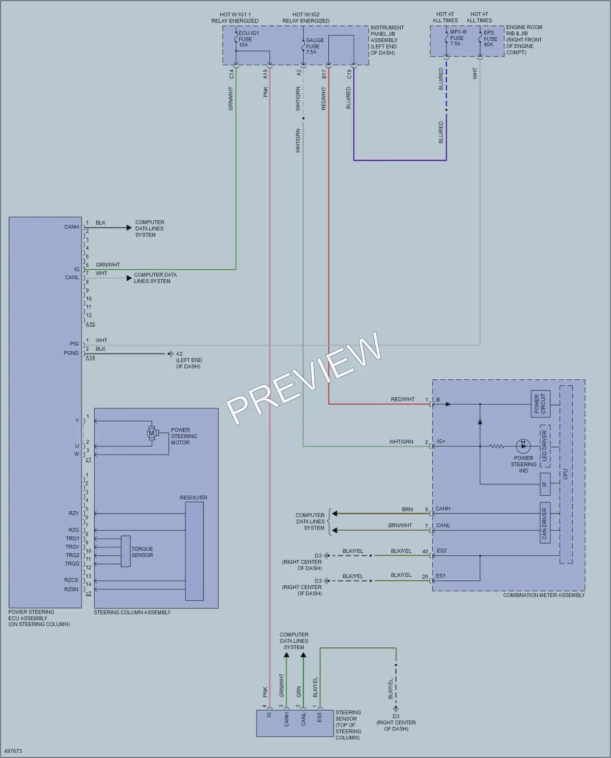 2016 Scion FRS Electronic Power Steering Wiring Diagrams protected preview