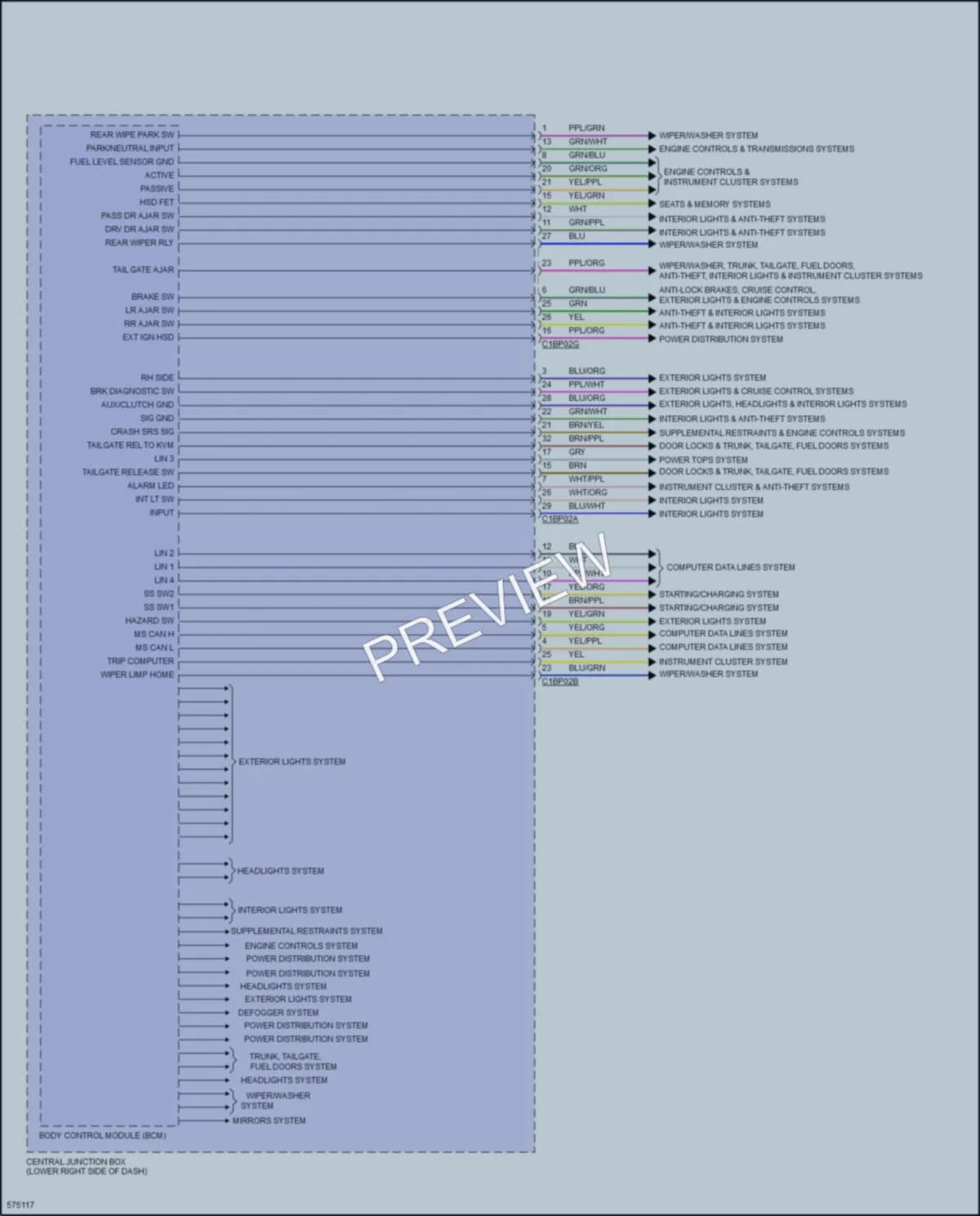 2019 LandRover RangeRoverEvoque Body Control Modules Wiring Diagrams protected preview
