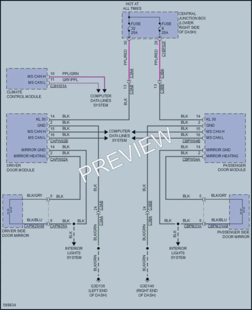 2019 LandRover RangeRoverEvoque Defoggers Wiring Diagrams protected preview