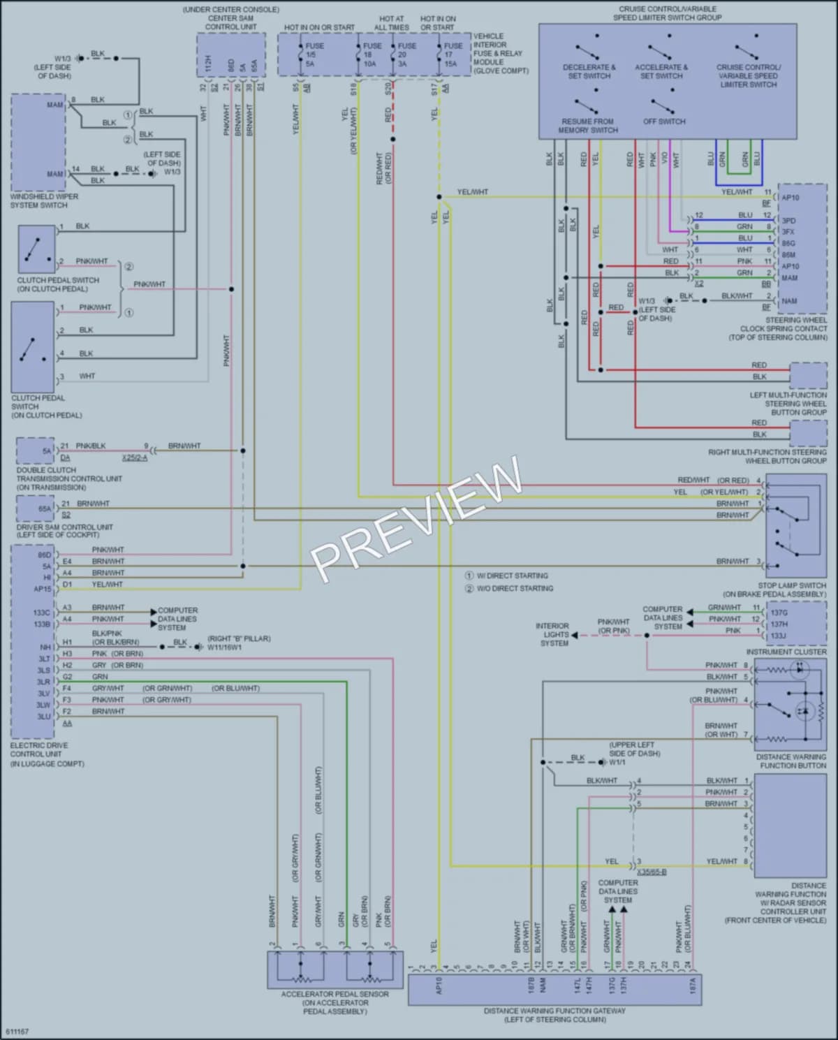 2019 Smart fortwoelectric Cruise Control Wiring Diagrams protected preview