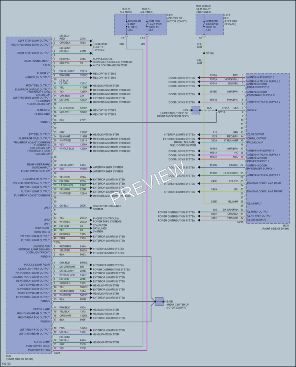 2023 VinFast VF8 Body Control Modules Wiring Diagrams protected preview
