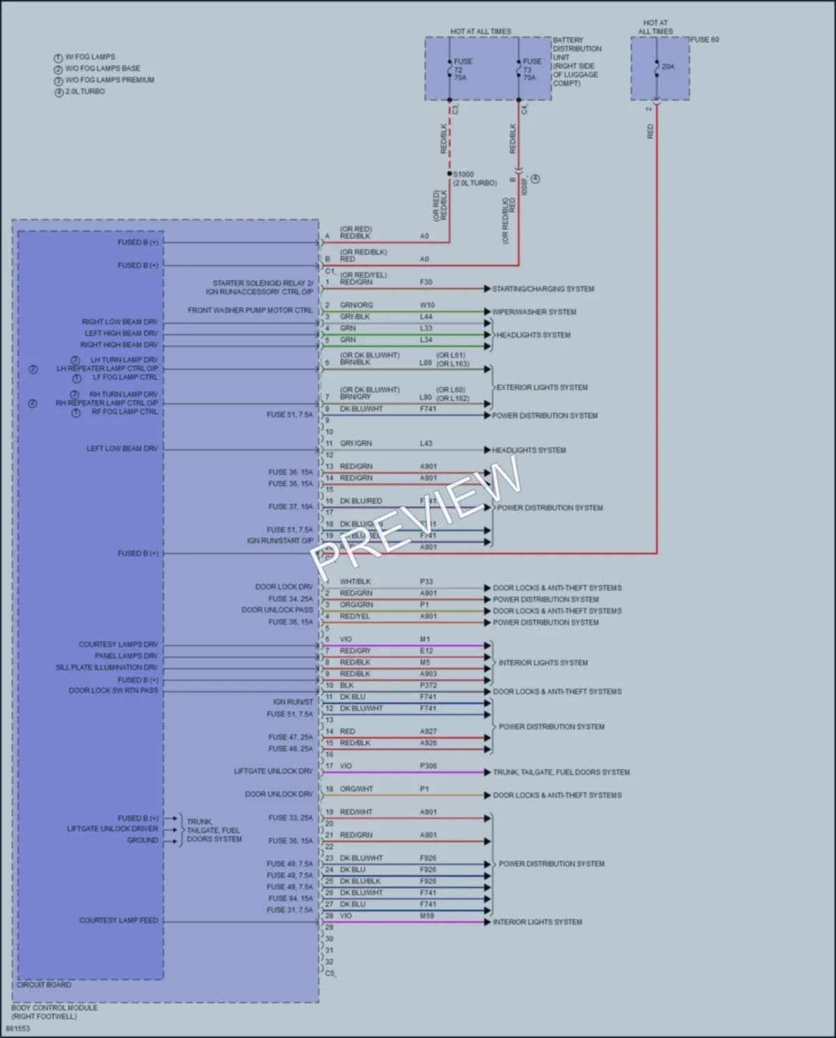 2024 AlfaRomeo Giulia Body Control Modules Wiring Diagrams protected preview