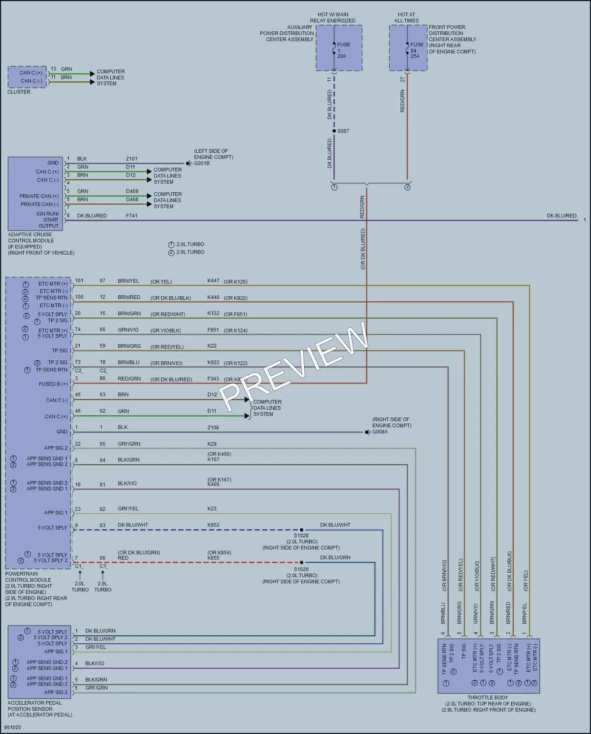2024 AlfaRomeo Giulia Cruise Control Wiring Diagrams protected preview