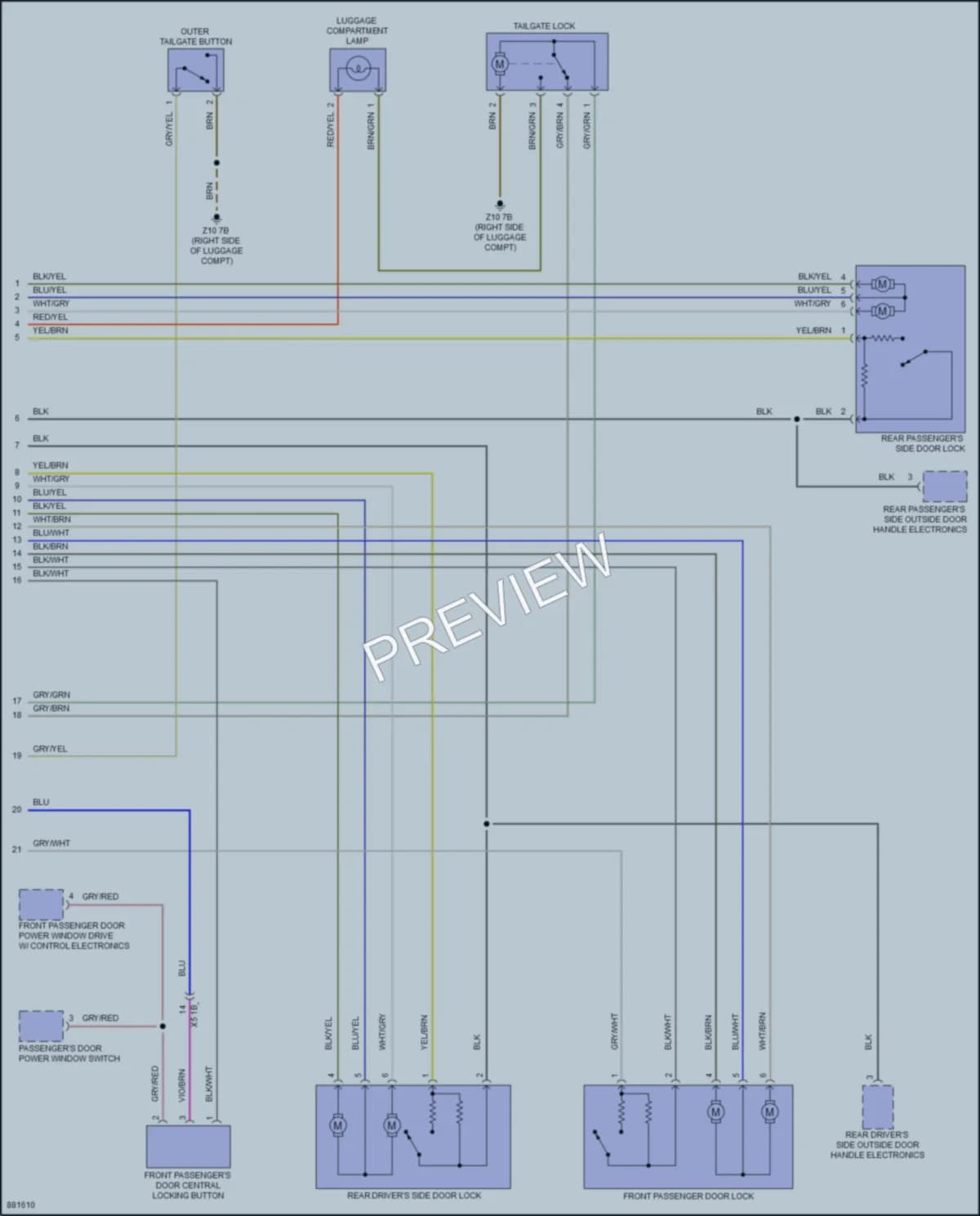 2024 BMW 228iGranCoupe Anti Theft Wiring Diagrams protected preview