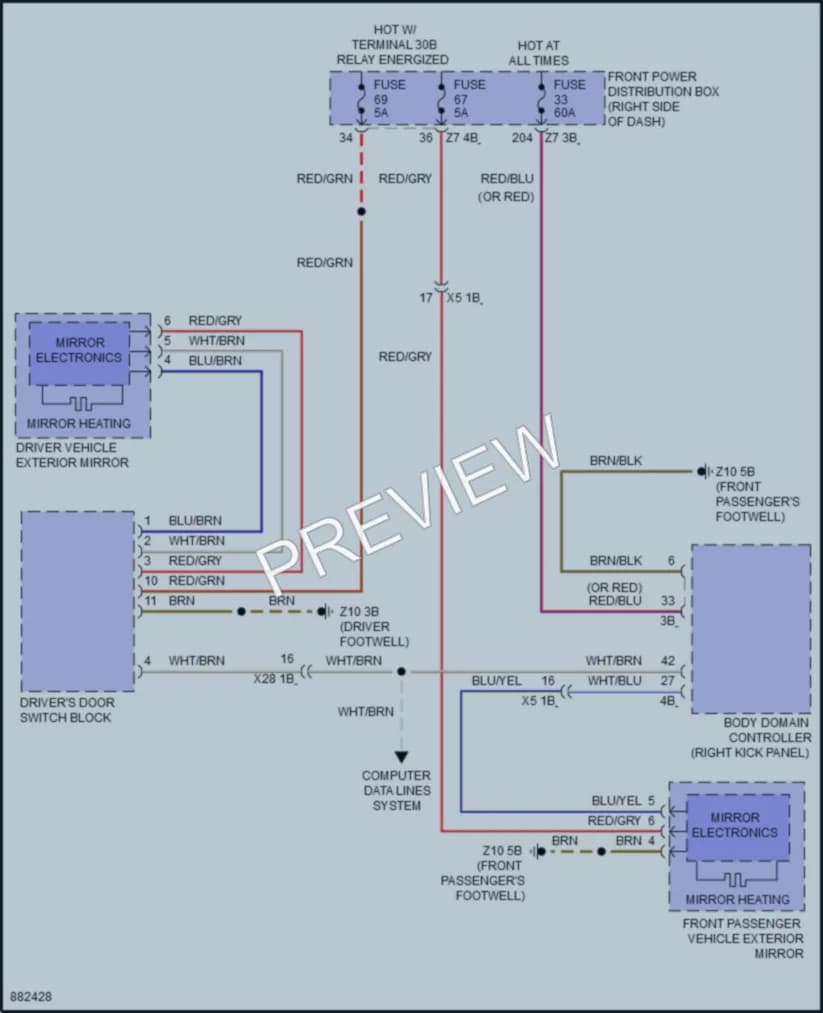 2024 BMW 228iGranCoupe Defoggers Wiring Diagrams protected preview