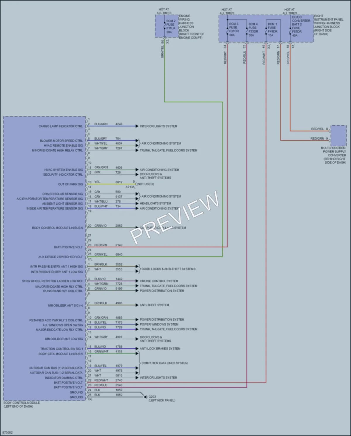 2024 Chevrolet 1500Silverado Body Control Modules Wiring Diagrams protected preview