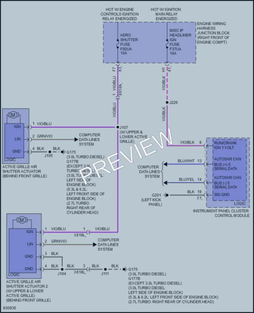 2024 GMC 1500Sierra Active Bodyworks Wiring Diagrams protected preview