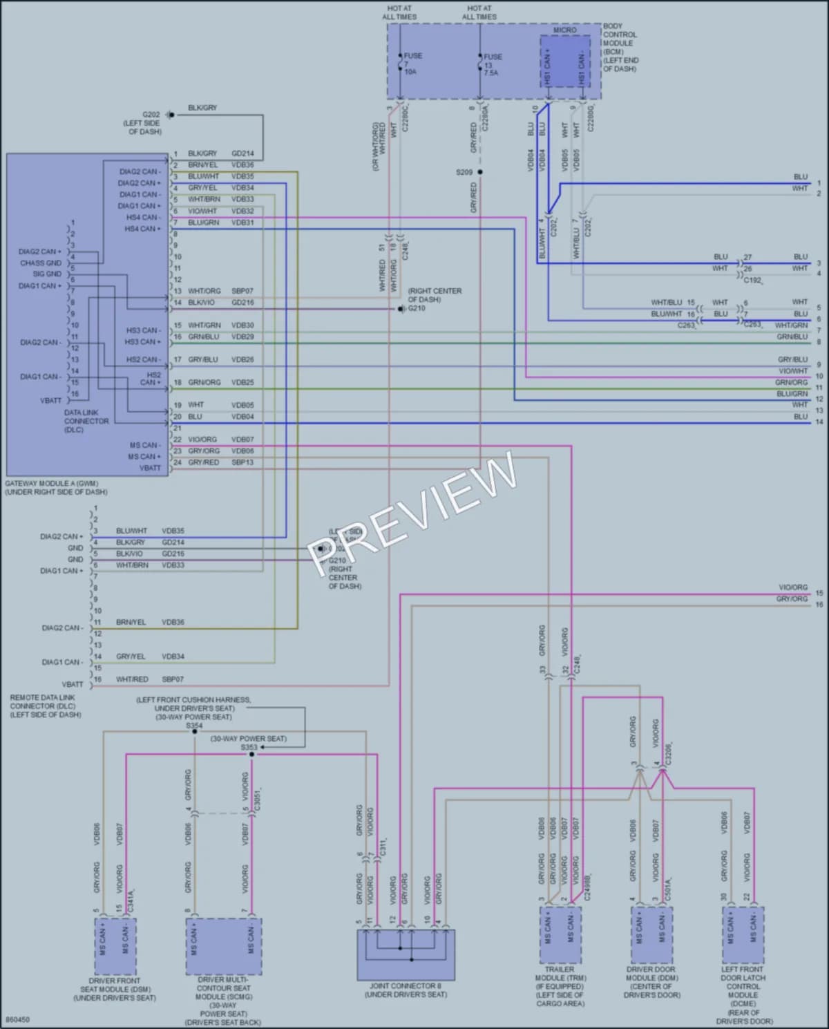 2024 Lincoln Aviator Computer Data Lines Wiring Diagrams protected preview