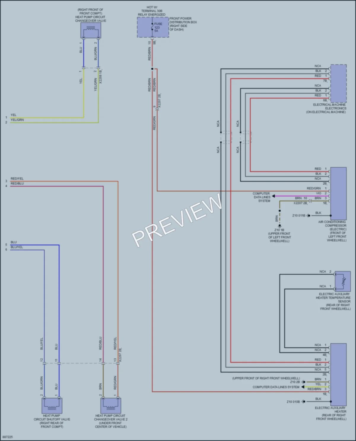 2024 MINI Cooper Air Conditioning Wiring Diagrams protected preview