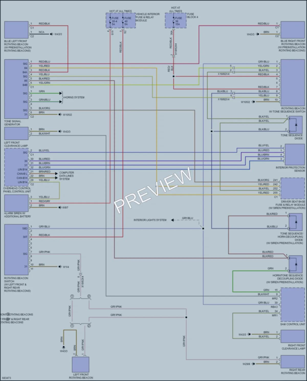 2024 MercedesBenz 2500Sprinter Anti Theft Wiring Diagrams protected preview