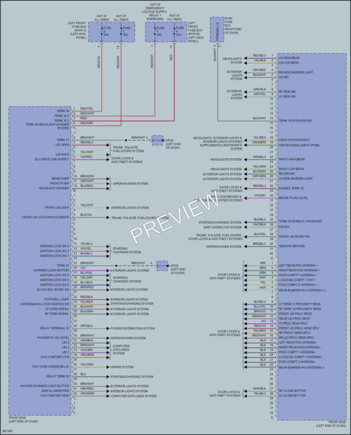 2024 Porsche 718Boxster Body Control Modules Wiring Diagrams protected preview