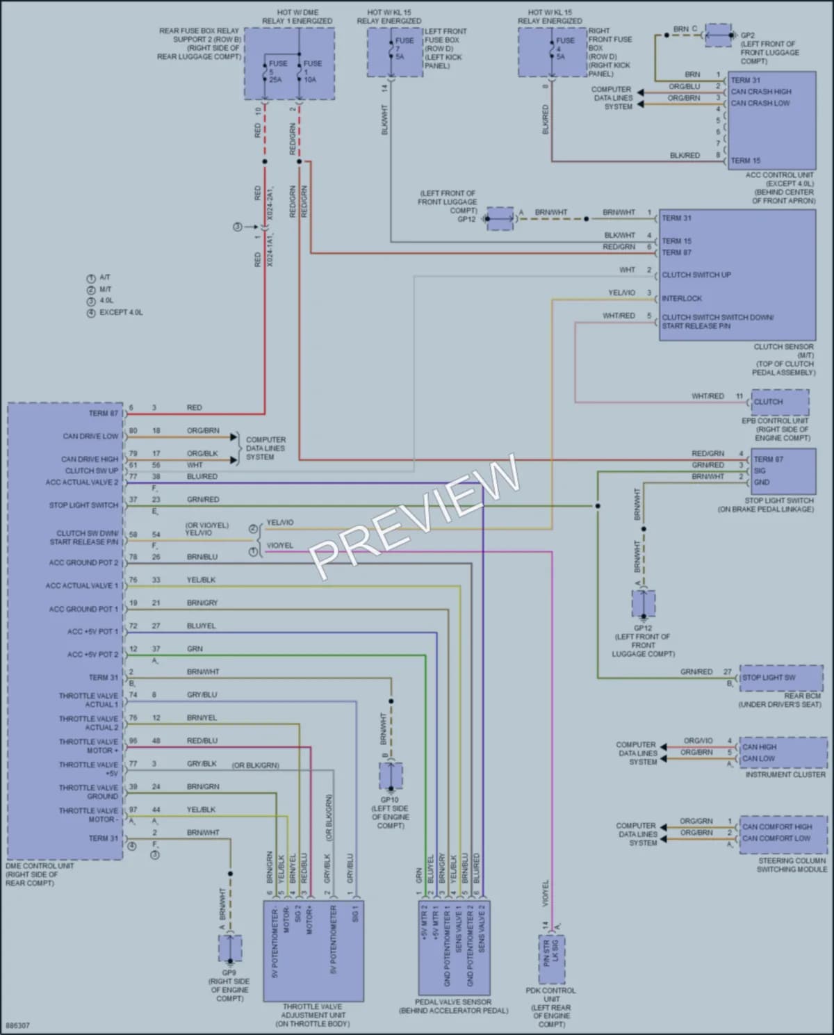 2024 Porsche 718Boxster Cruise Control Wiring Diagrams protected preview