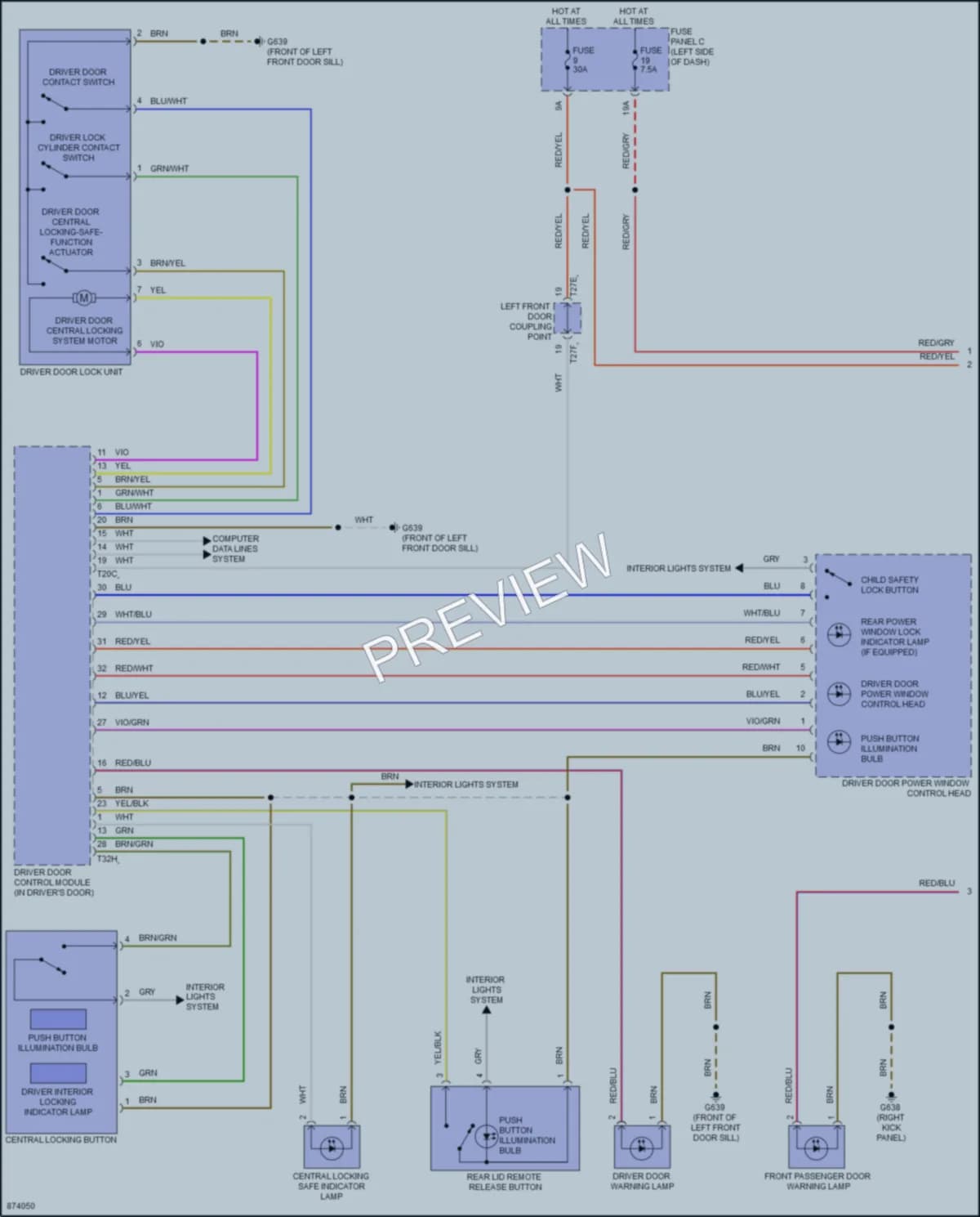 2024 Volkswagen Atlas Anti Theft Wiring Diagrams protected preview
