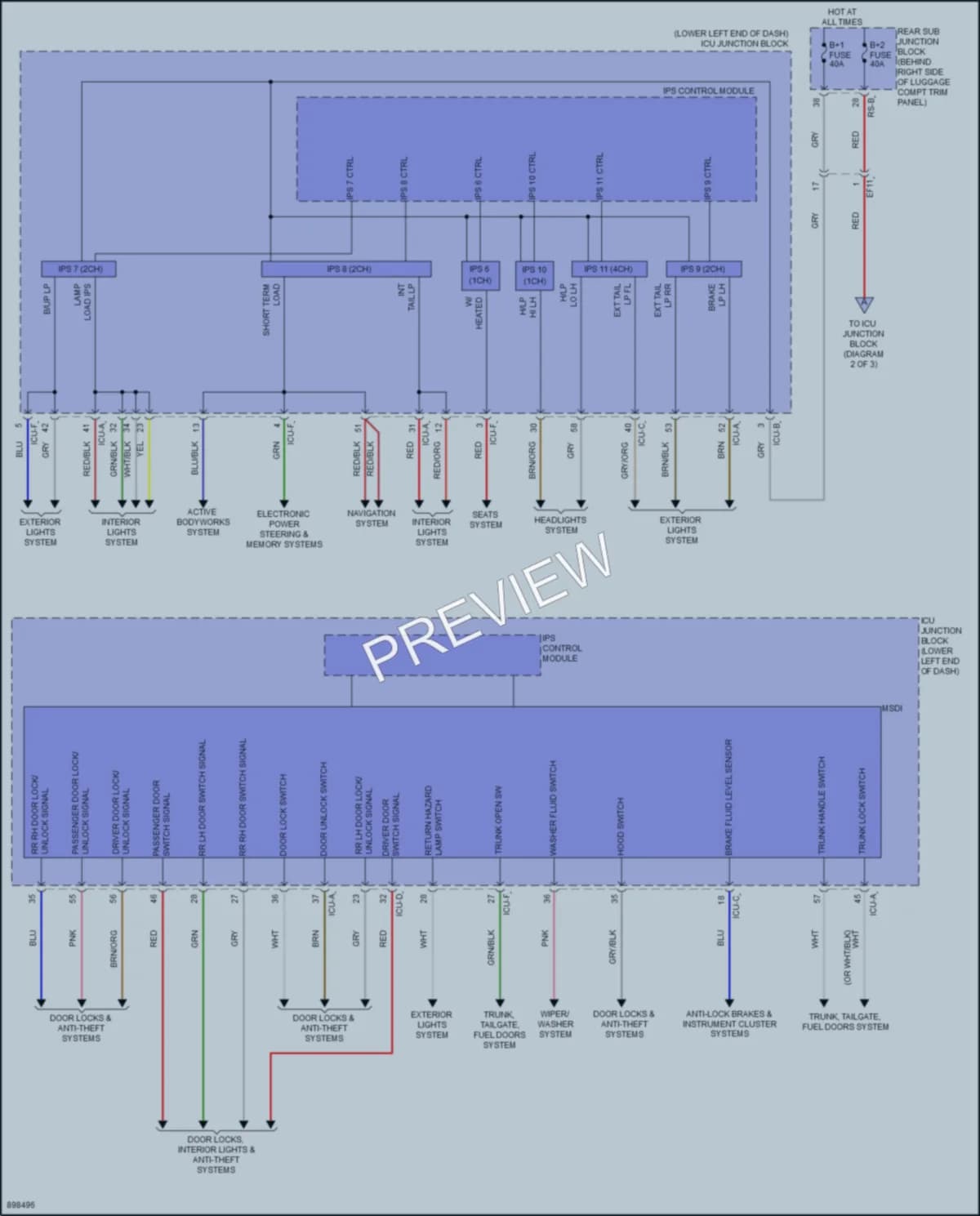 2025 Genesis G70 Body Control Modules Wiring Diagrams protected preview