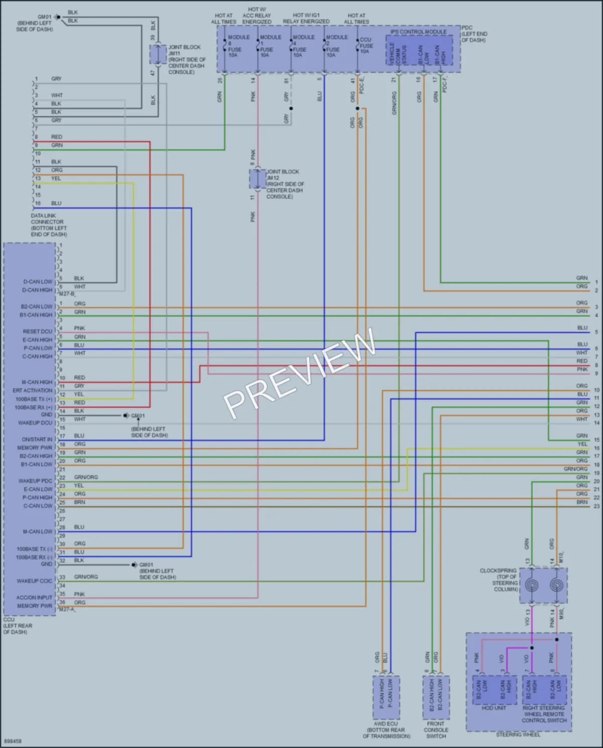 2025 Genesis G80 Computer Data Lines Wiring Diagrams protected preview