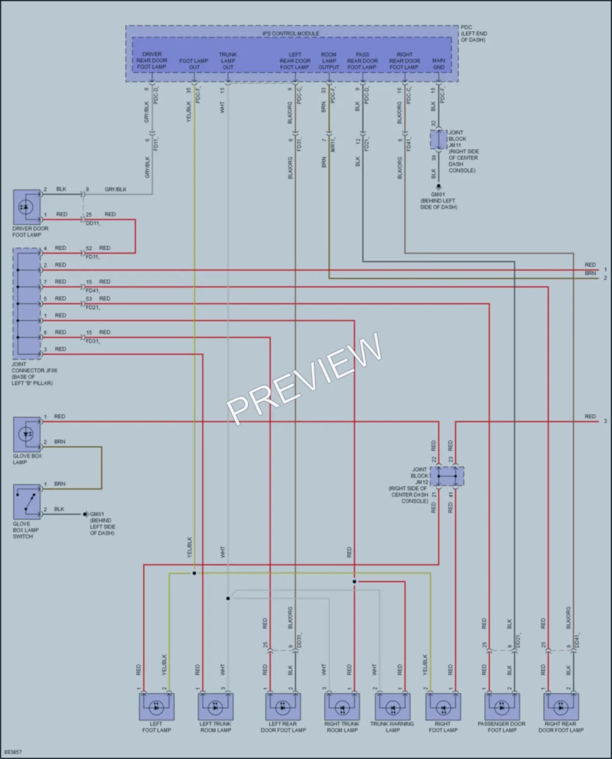 2025 Genesis G80 Interior Lights Wiring Diagrams protected preview
