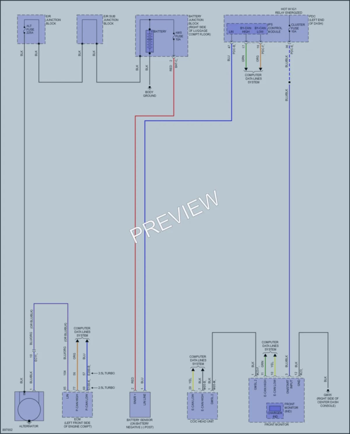 2025 Genesis G80 Starting Charging Wiring Diagrams protected preview