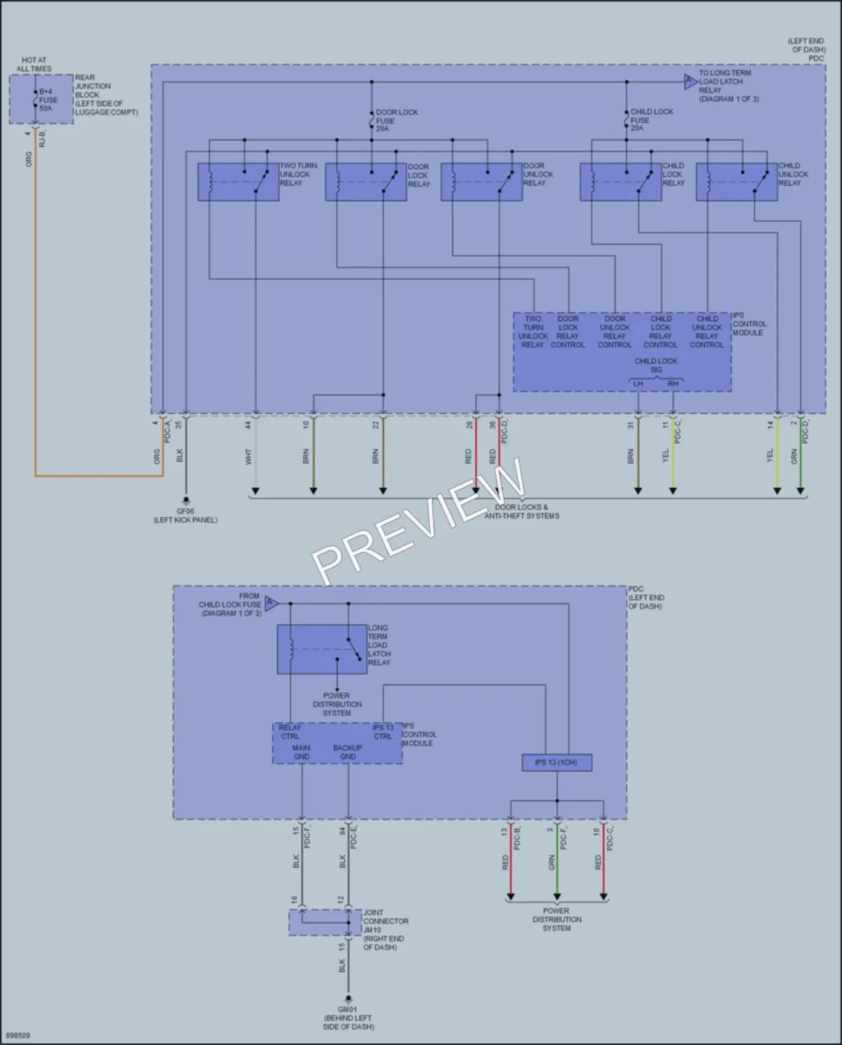 2025 Genesis GV80 Body Control Modules Wiring Diagrams protected preview