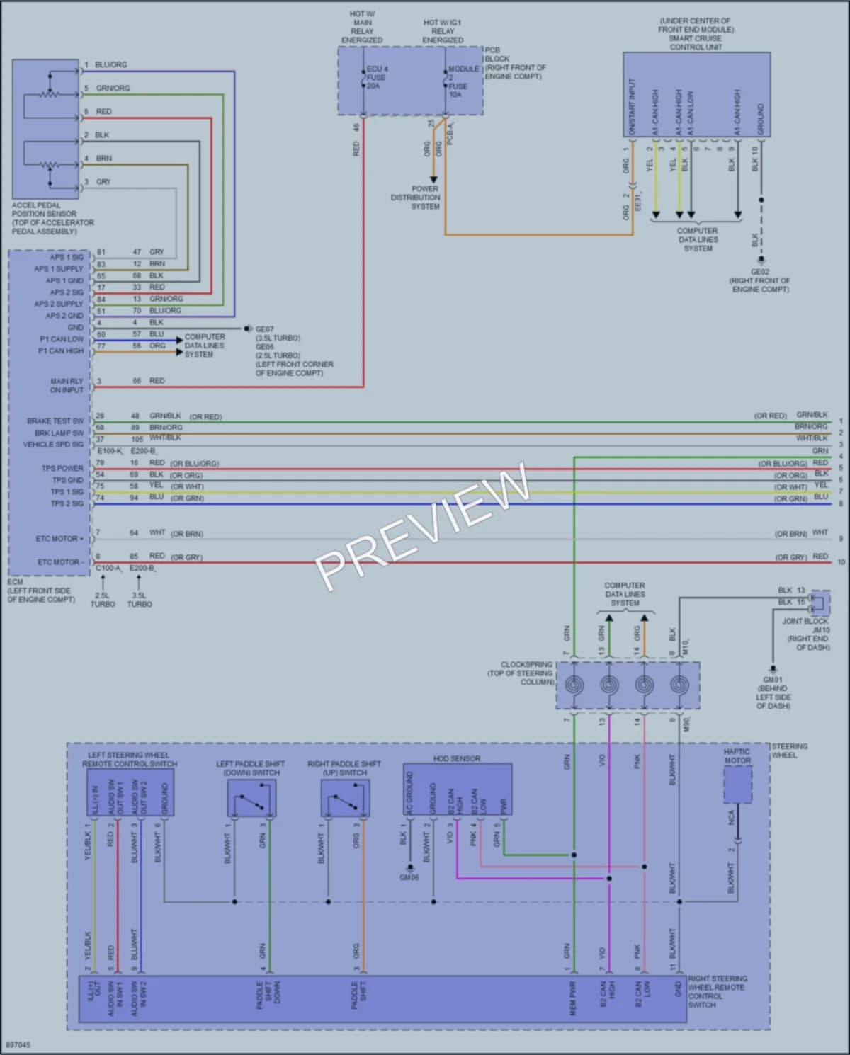 2025 Genesis GV80 Cruise Control Wiring Diagrams protected preview