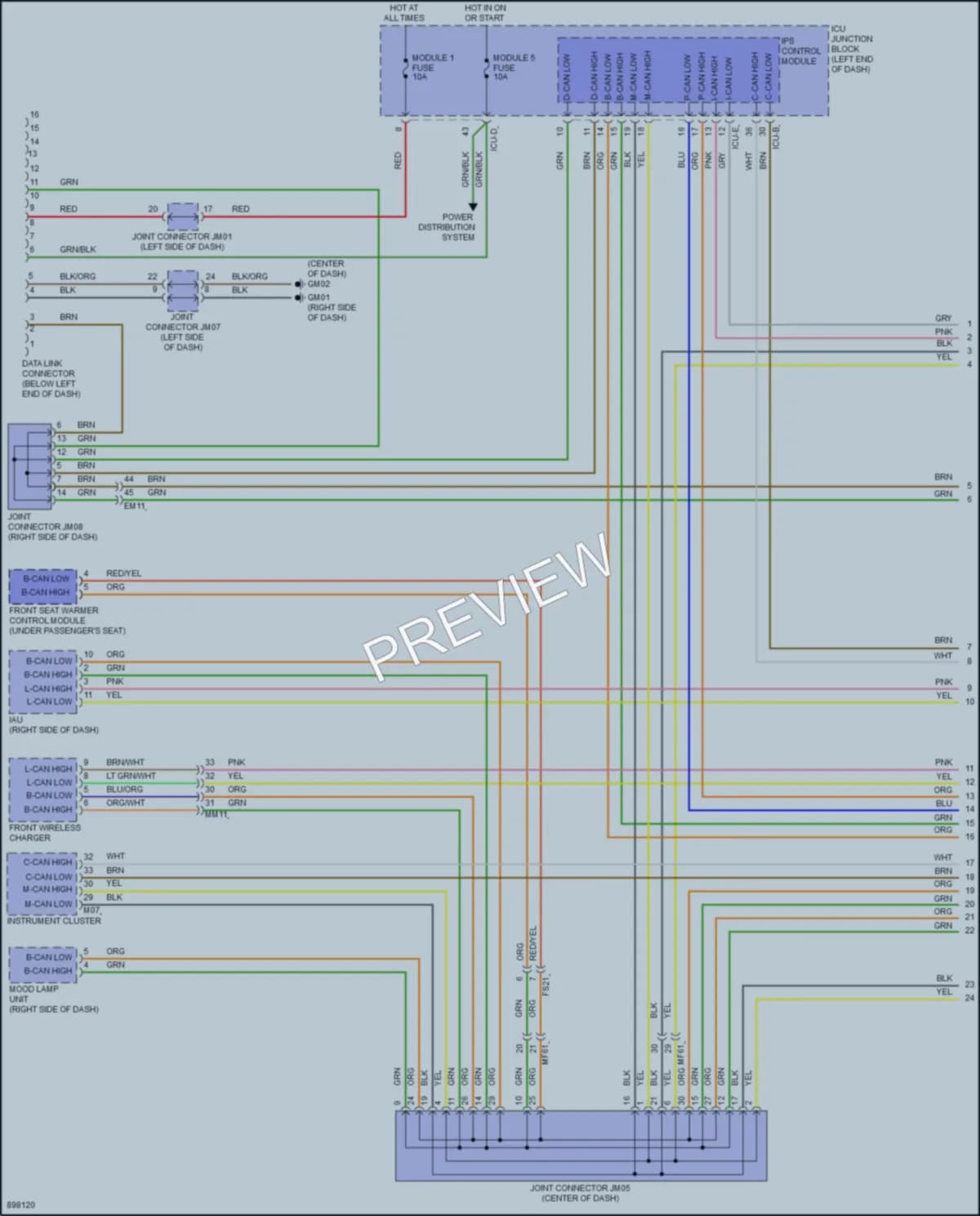 2025 Hyundai Elantra Computer Data Lines Wiring Diagrams protected preview