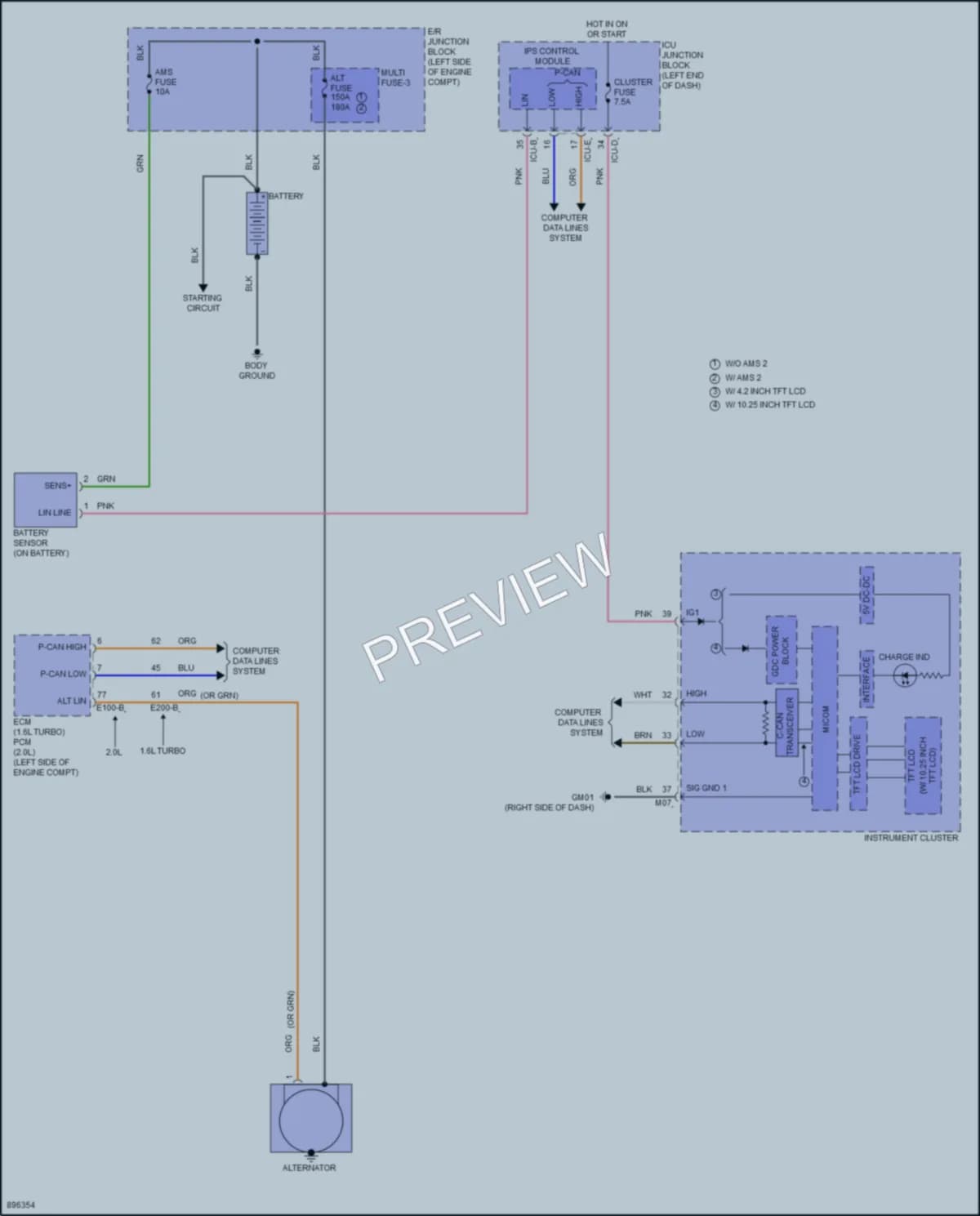 2025 Hyundai Elantra Starting Charging Wiring Diagrams protected preview