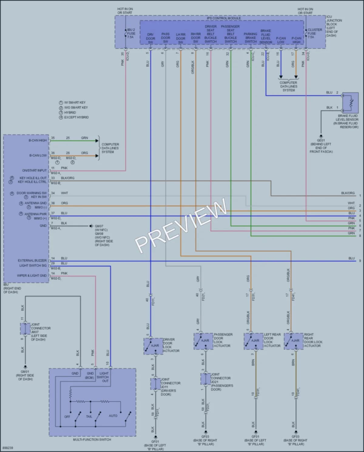 2025 Hyundai Elantra Warning Systems Wiring Diagrams protected preview