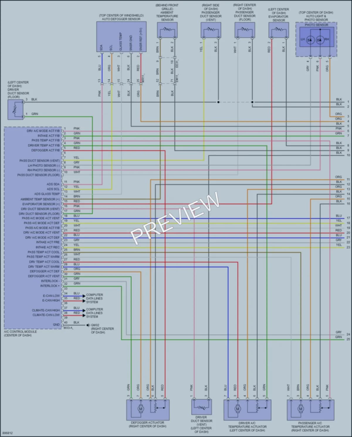 2025 Hyundai Ioniq5 Air Conditioning Wiring Diagrams protected preview