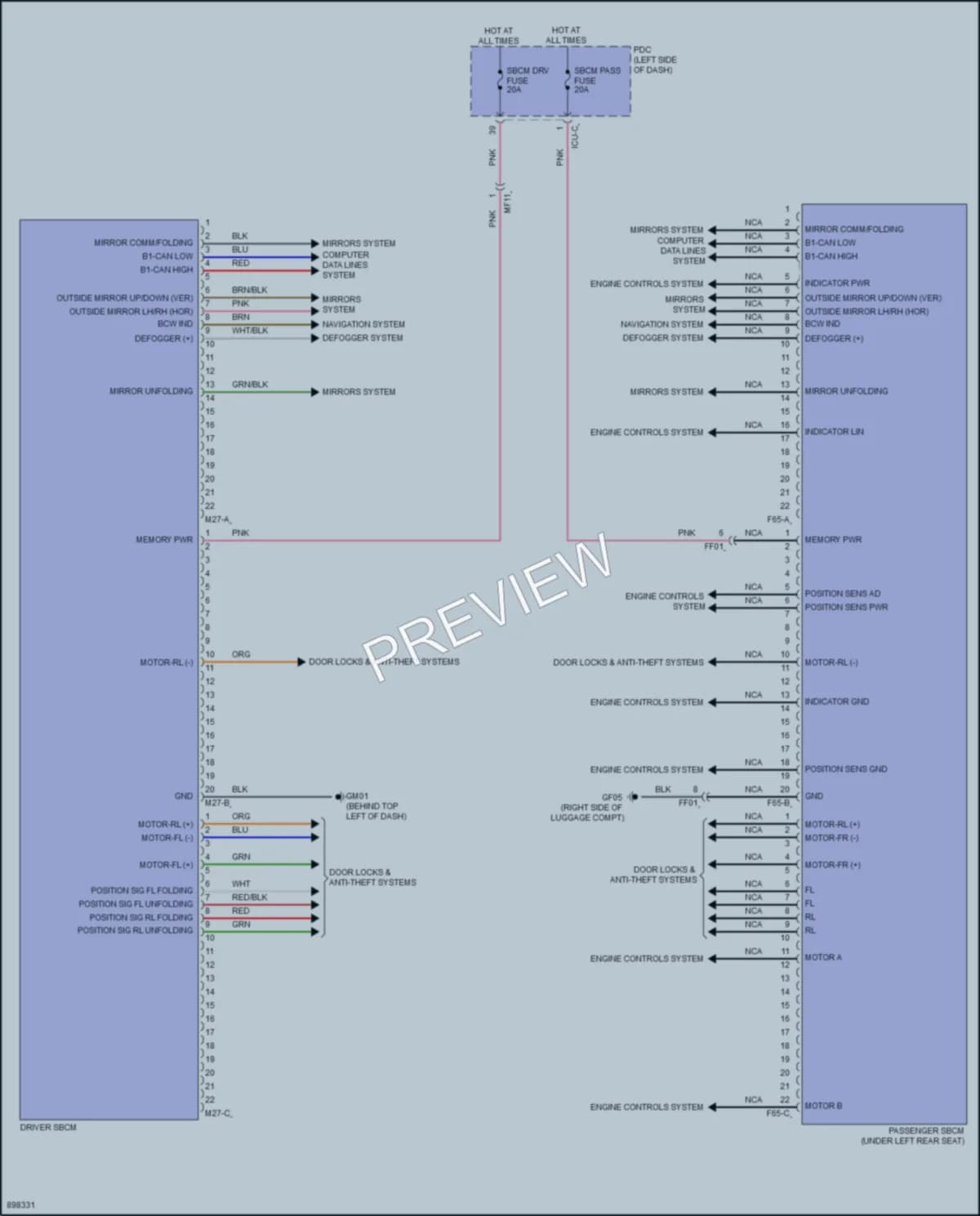2025 Hyundai Ioniq5 Body Control Modules Wiring Diagrams protected preview