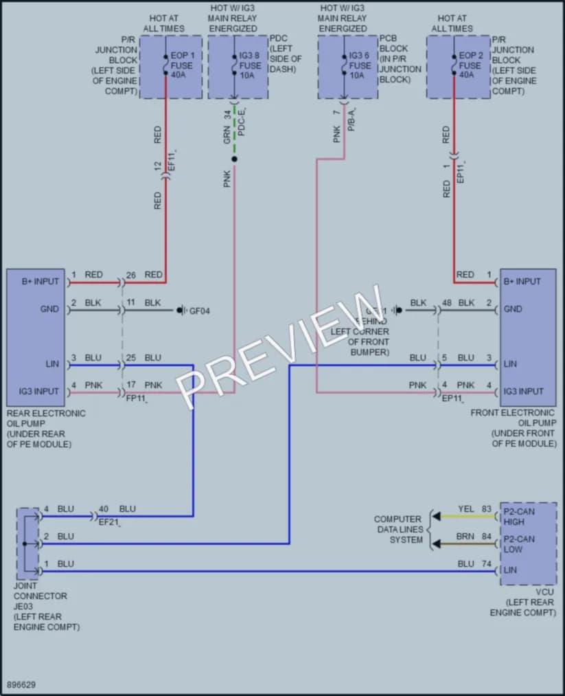 2025 Hyundai Ioniq5 Engine Performance Wiring Diagrams protected preview