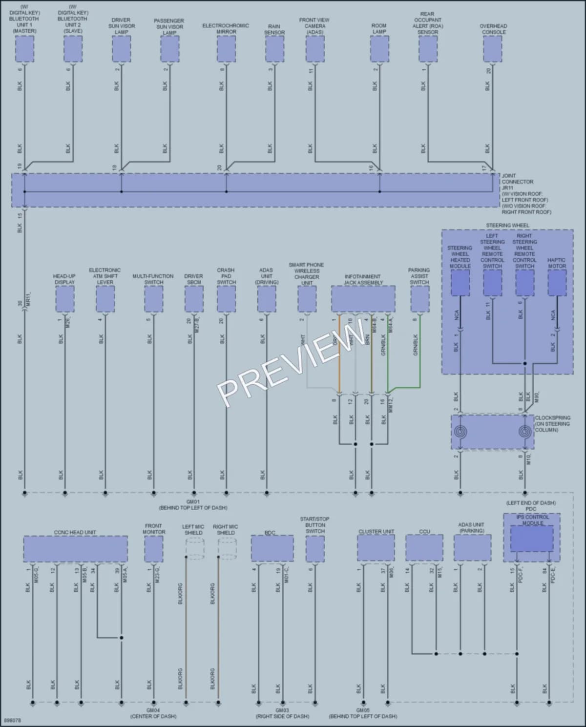 2025 Hyundai Ioniq5 Ground Distribution Wiring Diagrams protected preview