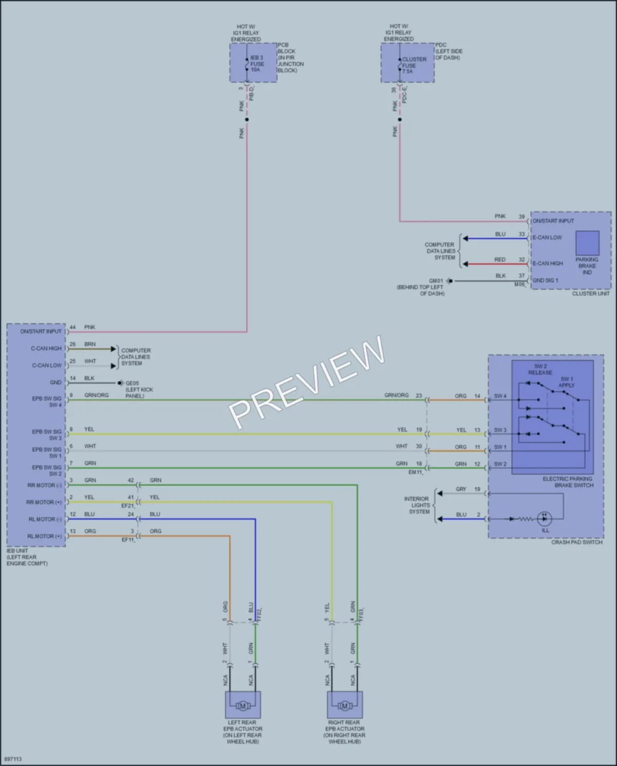 2025 Hyundai Ioniq5 Shift Interlock Wiring Diagrams protected preview