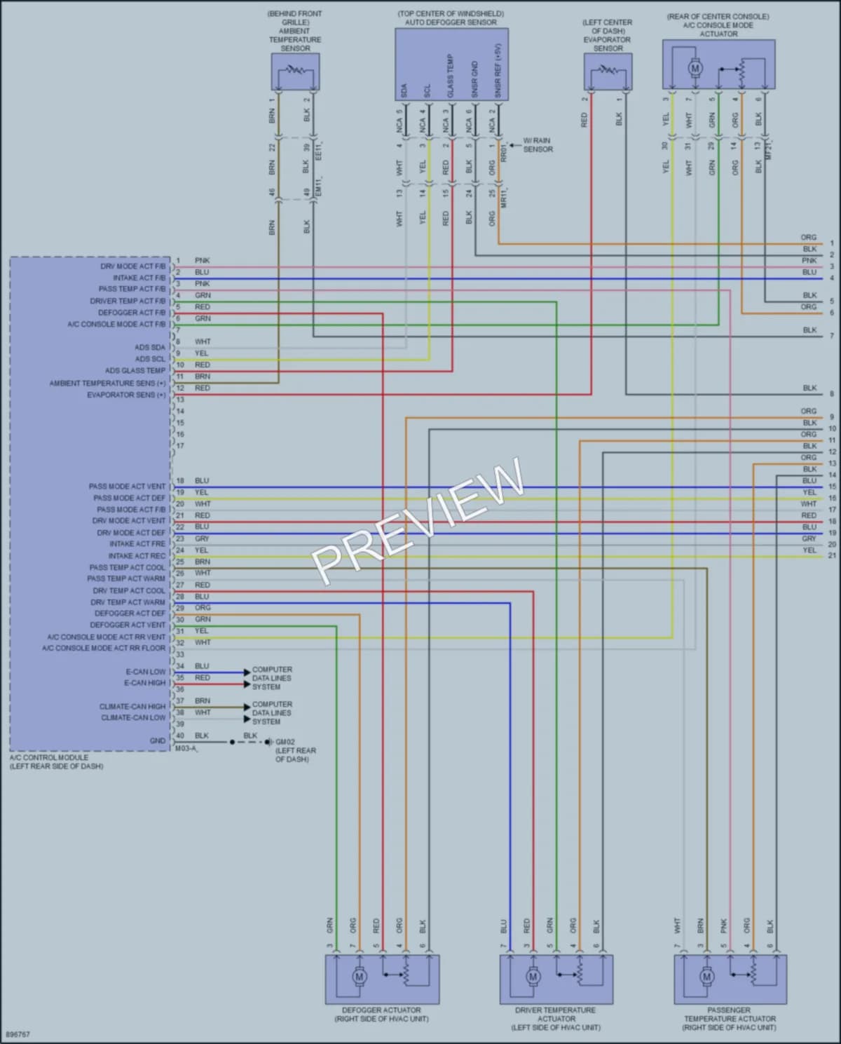 2025 Hyundai Ioniq6 Air Conditioning Wiring Diagrams protected preview