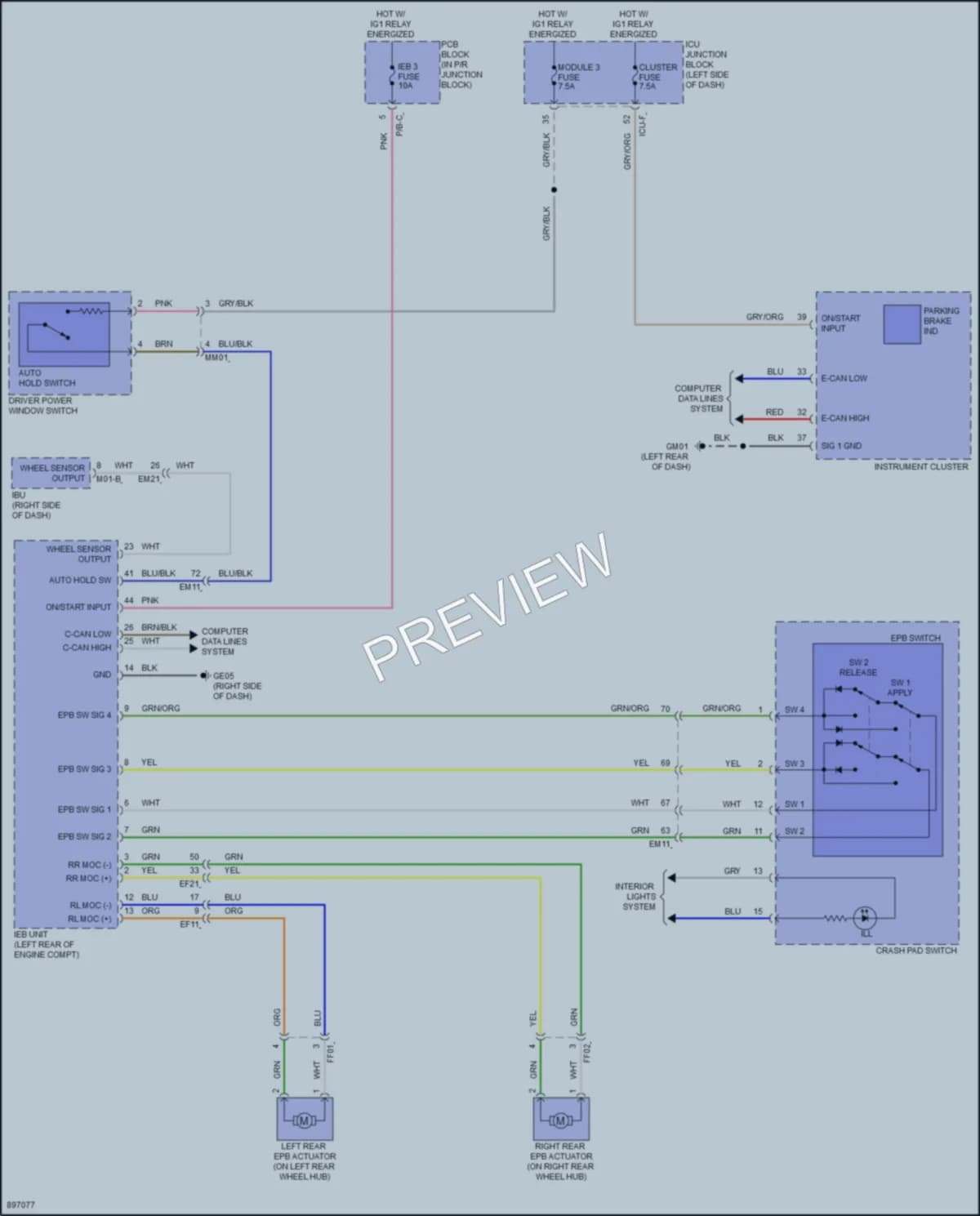 2025 Hyundai Ioniq6 Shift Interlock Wiring Diagrams protected preview