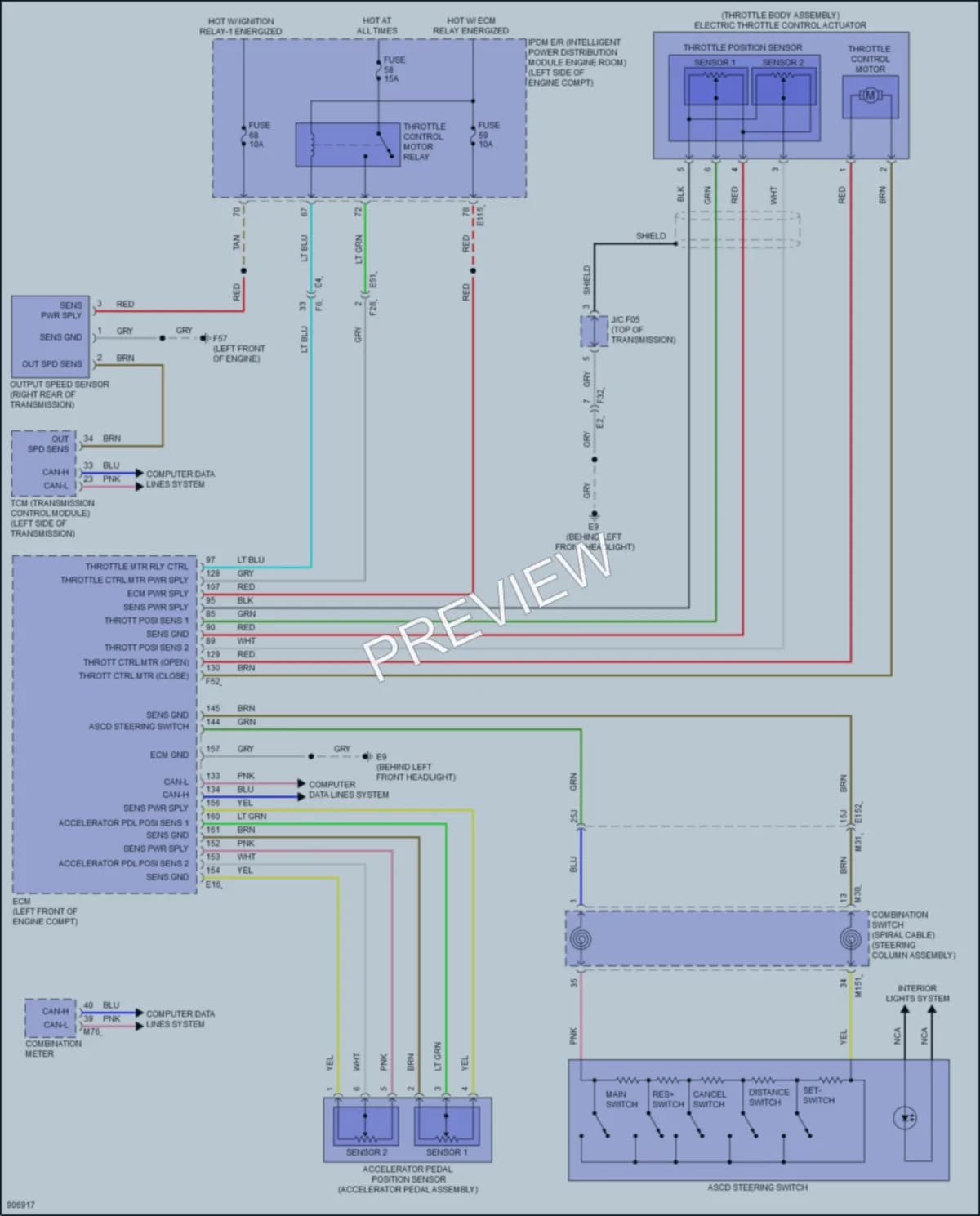 2025 Infiniti QX50 Cruise Control Wiring Diagrams protected preview