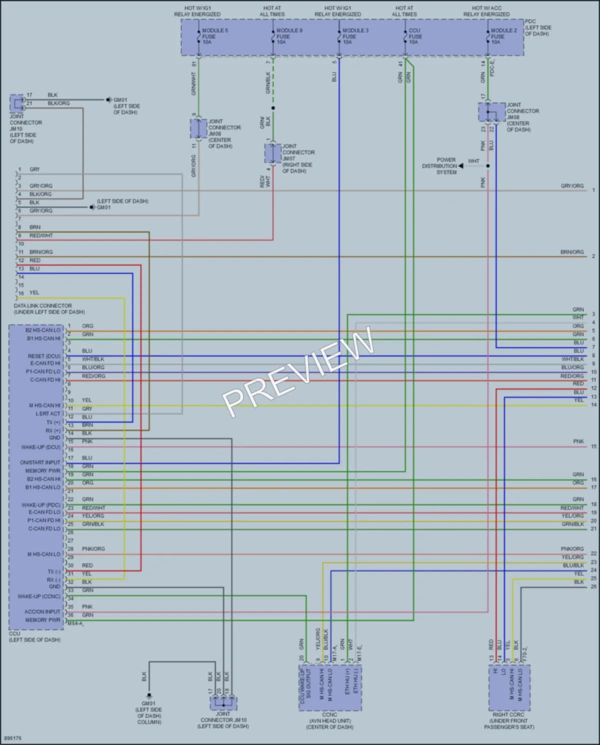 2025 Kia Carnival Computer Data Lines Wiring Diagrams protected preview