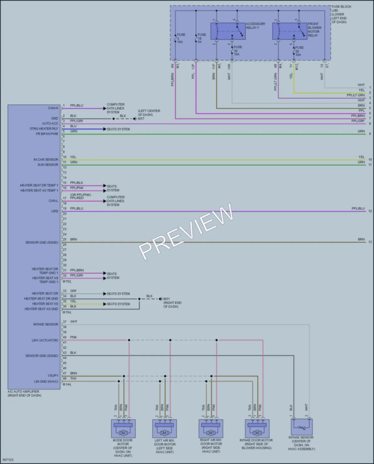 2025 Nissan Altima Air Conditioning Wiring Diagrams protected preview
